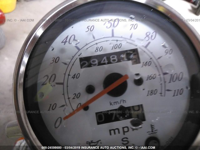 JH2RC4463YK300787 - 2000 HONDA VT750 CD2 BLACK photo 7