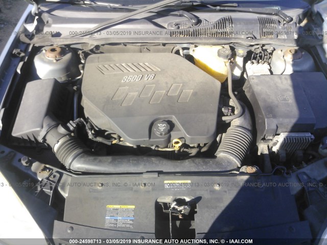 1G1ZU57N27F296505 - 2007 CHEVROLET MALIBU LTZ GRAY photo 10