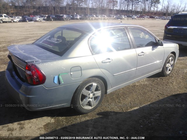 1G1ZU57N27F296505 - 2007 CHEVROLET MALIBU LTZ GRAY photo 4