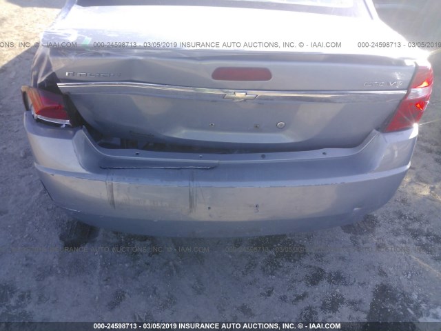 1G1ZU57N27F296505 - 2007 CHEVROLET MALIBU LTZ GRAY photo 6