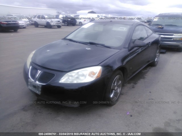 1G2ZH17N974277499 - 2007 PONTIAC G6 GT BLACK photo 2