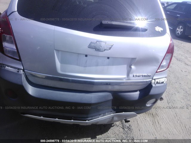 3GNAL2EK0DS625375 - 2013 CHEVROLET CAPTIVA LS 银色 照片 6