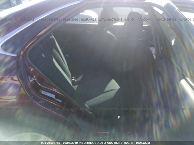 4T1BF1FK1GU613023 - 2016 TOYOTA CAMRY LE/XLE/SE/XSE RED photo 8