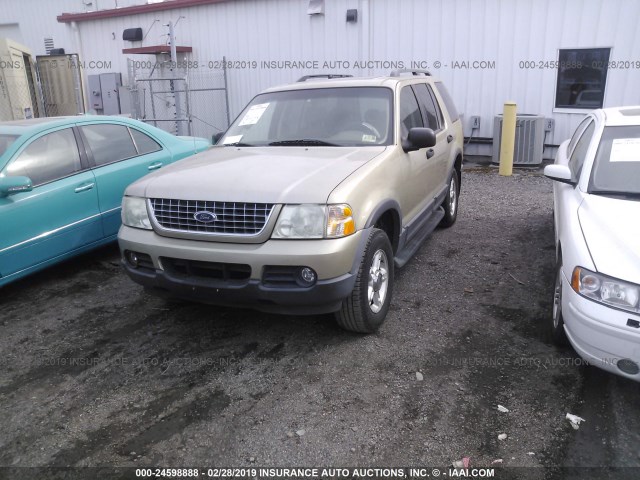 1FMDU73W73UA02397 - 2003 FORD EXPLORER Qəhvəyi foto 2