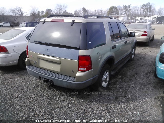 1FMDU73W73UA02397 - 2003 FORD EXPLORER Qəhvəyi foto 4