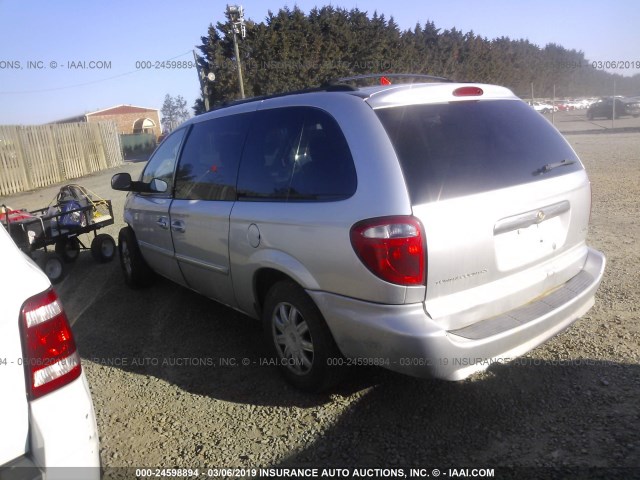 2A8GP54L57R307295 - 2007 CHRYSLER TOWN & COUNTRY TOURING SILVER photo 3