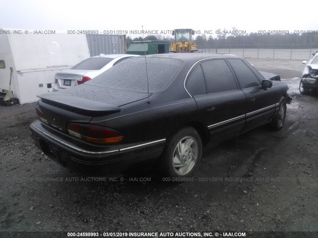 1G2HX53L4P1225760 - 1993 PONTIAC BONNEVILLE SE BLACK photo 4