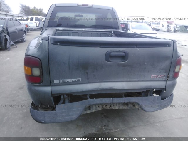 1GTEC14W2YZ215145 - 2000 GMC NEW SIERRA C1500 GRAY photo 6