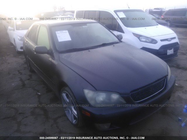 JTHBD192740087276 - 2004 LEXUS IS 300 GRAY photo 1