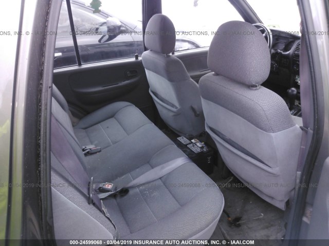 KNDJA723015086688 - 2001 KIA SPORTAGE GRAY photo 8