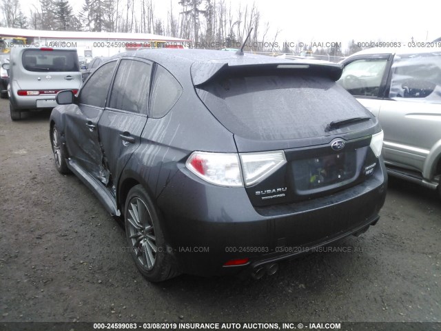 JF1GR7E6XEG213469 - 2014 SUBARU IMPREZA WRX BLACK photo 3