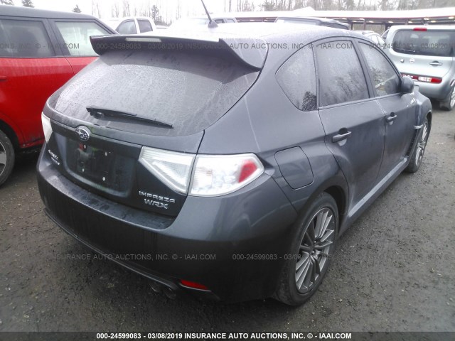 JF1GR7E6XEG213469 - 2014 SUBARU IMPREZA WRX BLACK photo 4