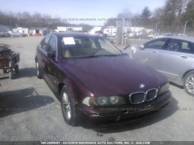 WBADT63461CF05891 - 2001 BMW 530 I AUTOMATIC BURGUNDY photo 6