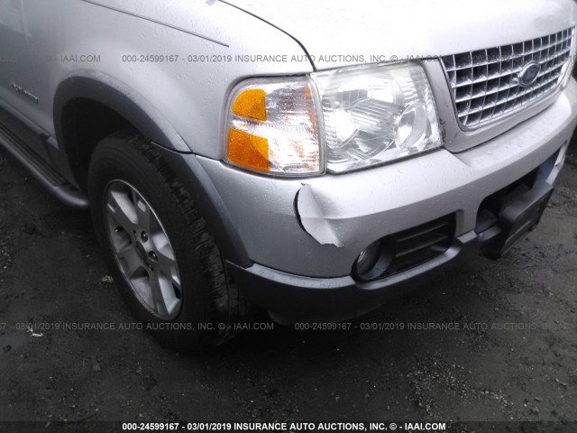 1FMDU73K05UB30402 - 2005 FORD EXPLORER XLT/XLT SPORT/NBX SILVER photo 6