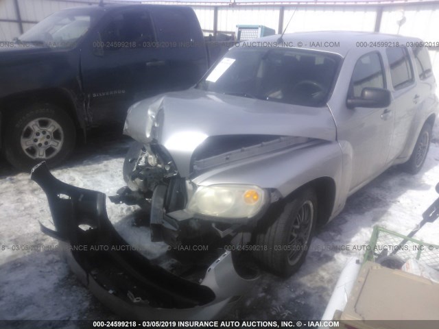 3GNDA13D47S563307 - 2007 CHEVROLET HHR LS Plata foto 2