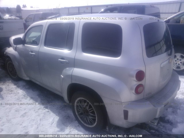 3GNDA13D47S563307 - 2007 CHEVROLET HHR LS Plata foto 3