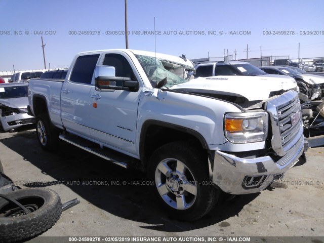 1GT12TE82GF108710 - 2016 GMC SIERRA K2500 SLT WHITE photo 1