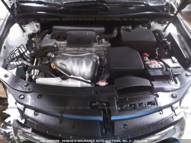 4T1BF1FK0GU171691 - 2016 TOYOTA CAMRY LE/XLE/SE/XSE WHITE photo 10