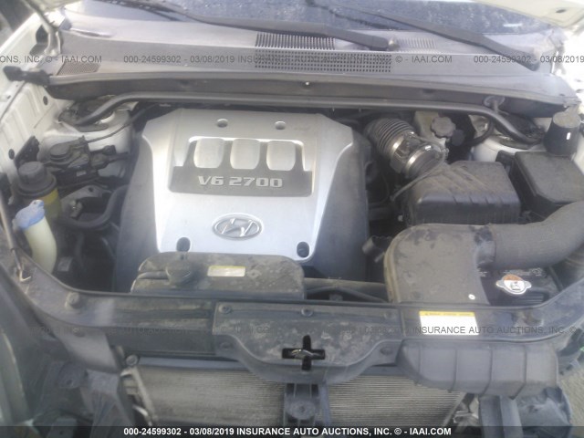 KM8JN72D96U319537 - 2006 HYUNDAI TUCSON GLS/LIMITED 白色 照片 10