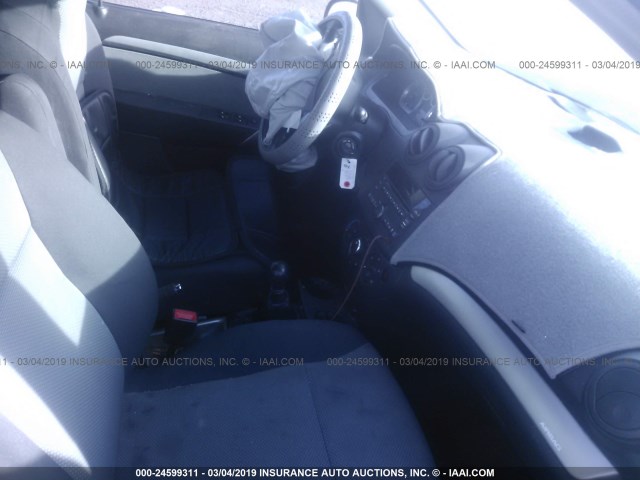 KL1TD6DE3BB213923 - 2011 CHEVROLET AVEO LS/LT ORANGE photo 5