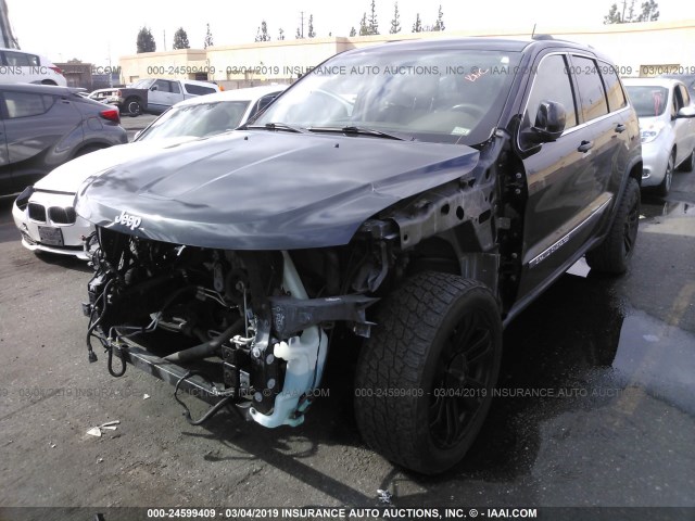 1J4RR4GG2BC507646 - 2011 JEEP GRAND CHEROKEE LAREDO BLACK photo 2