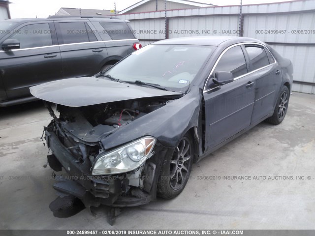1G1ZB5E01CF183071 - 2012 CHEVROLET MALIBU LS 黑色 照片 2