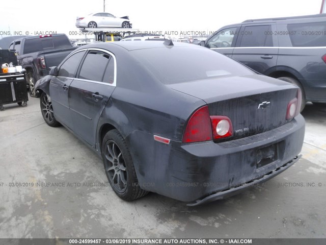 1G1ZB5E01CF183071 - 2012 CHEVROLET MALIBU LS 黑色 照片 3