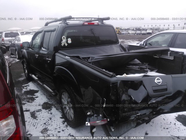 1N6AD0EV7CC456493 - 2012 NISSAN FRONTIER S/SV/SL/PRO-4X BLACK photo 3