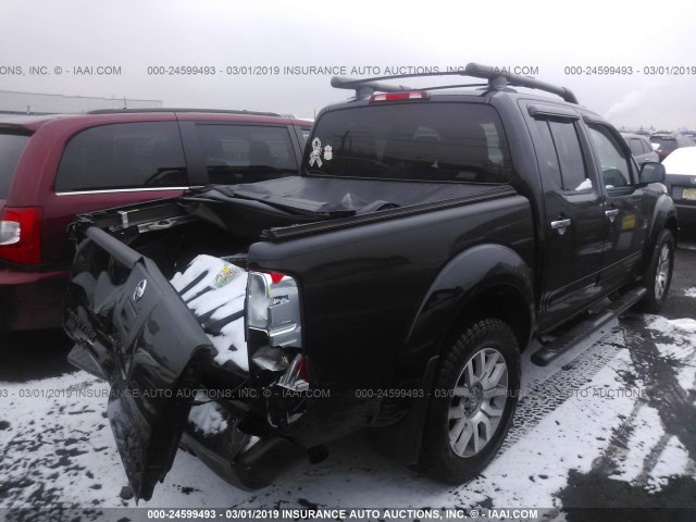 1N6AD0EV7CC456493 - 2012 NISSAN FRONTIER S/SV/SL/PRO-4X BLACK photo 4