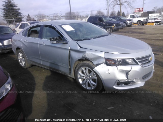 2G1105SA6J9165719 - 2018 CHEVROLET IMPALA SILVER photo 1