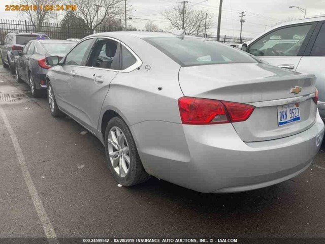 2G1105SA6J9165719 - 2018 CHEVROLET IMPALA SILVER photo 17