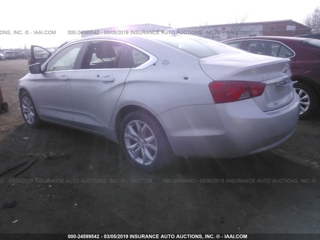 2G1105SA6J9165719 - 2018 CHEVROLET IMPALA SILVER photo 3