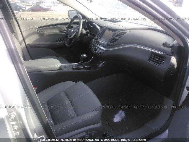 2G1105SA6J9165719 - 2018 CHEVROLET IMPALA SILVER photo 5