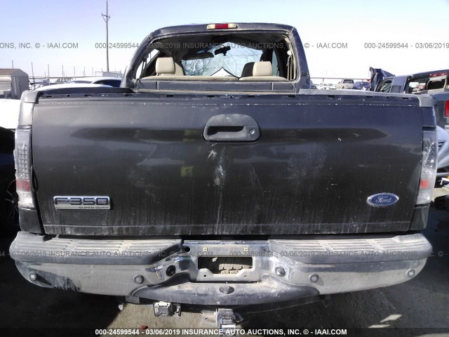 1FTWW31P76EA52579 - 2006 FORD F350 SRW SUPER DUTY BLUE photo 8