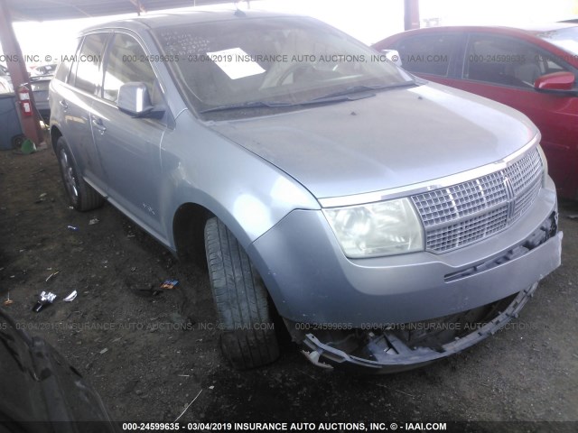 2LMDU88CX7BJ25275 - 2007 LINCOLN MKX SILVER photo 1