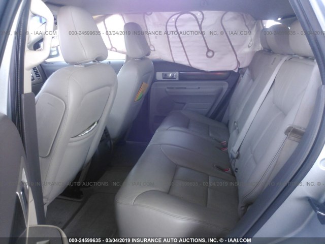 2LMDU88CX7BJ25275 - 2007 LINCOLN MKX SILVER photo 8