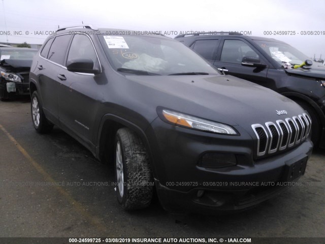 1C4PJLCB3FW690441 - 2015 JEEP LATITUDE LATITUDE GRAY photo 1