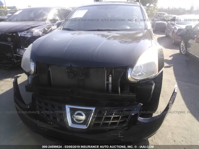 JN8AS5MT1AW502387 - 2010 NISSAN ROGUE S/SL/KROM BLACK photo 6