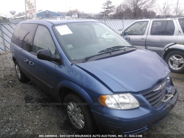 1A4GJ45R47B162572 - 2007 CHRYSLER TOWN & COUNTRY LX BLUE photo 1