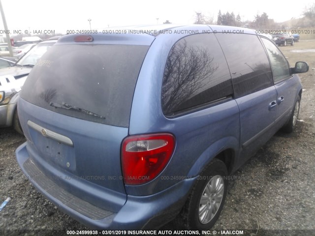 1A4GJ45R47B162572 - 2007 CHRYSLER TOWN & COUNTRY LX BLUE photo 4