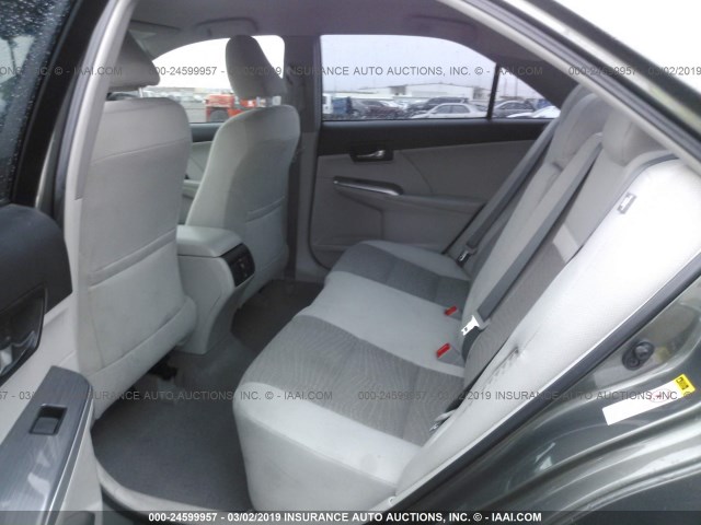 4T1BD1FK9EU108544 - 2014 TOYOTA CAMRY HYBRID/LE/XLE GRAY photo 8