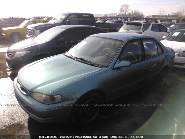 1NXBR12E3XZ235794 - 1999 TOYOTA COROLLA VE/CE/LE 青色 照片 2