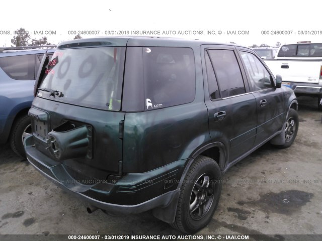 JHLRD18761S008700 - 2001 HONDA CR-V SE/LE GREEN photo 4