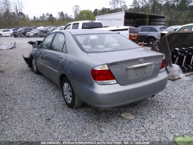 4T1BE30K76U652849 - 2006 TOYOTA CAMRY LE/XLE/SE GRAY photo 3