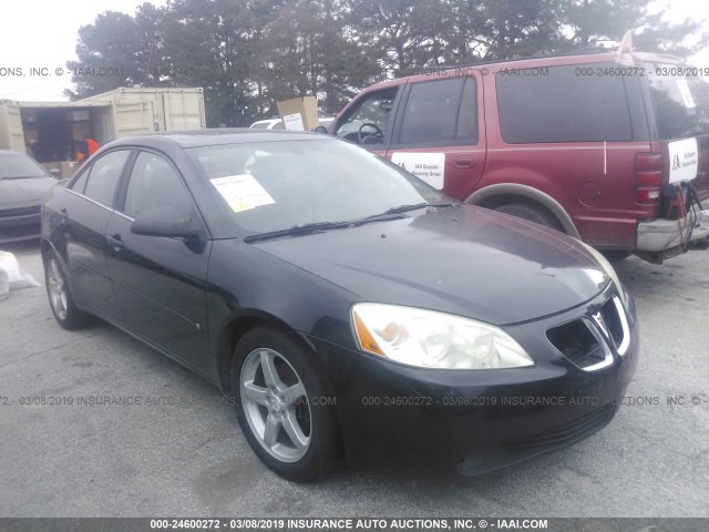 1G2ZG58N574174573 - 2007 PONTIAC G6 SE BLACK photo 1