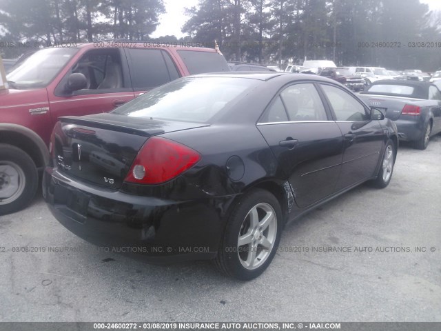 1G2ZG58N574174573 - 2007 PONTIAC G6 SE BLACK photo 4