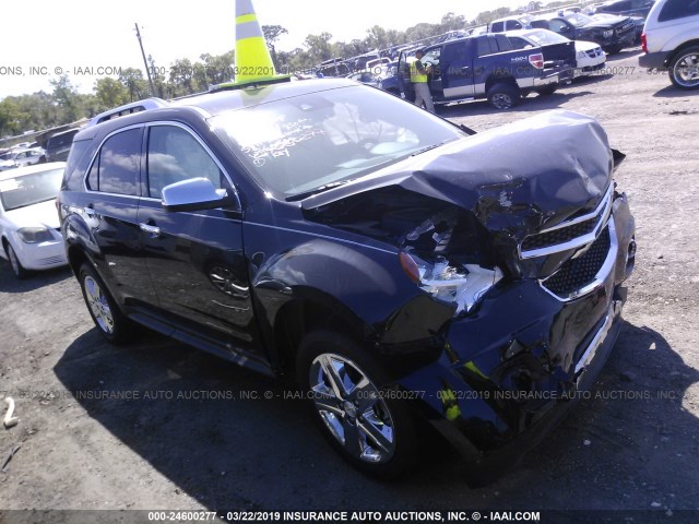 2GNFLDE38F6251903 - 2015 CHEVROLET EQUINOX LTZ BLACK photo 1