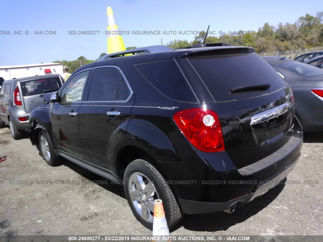 2GNFLDE38F6251903 - 2015 CHEVROLET EQUINOX LTZ BLACK photo 3