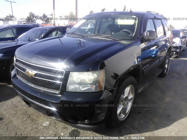 1GNFC13C79R257590 - 2009 CHEVROLET TAHOE C1500  LS BLACK photo 2