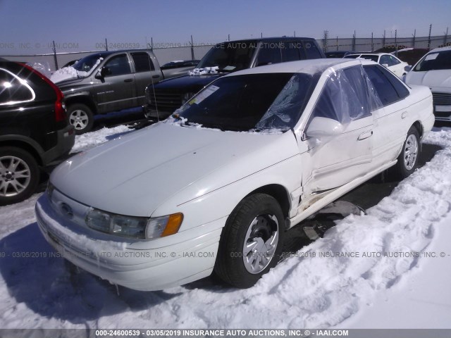 1FALP5242RG182509 - 1994 FORD TAURUS GL WHITE photo 2